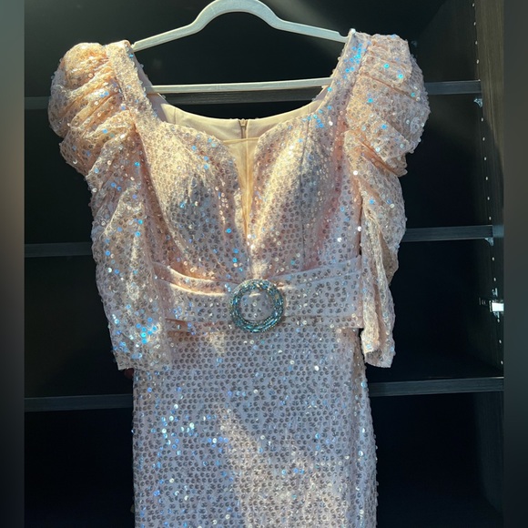 Light pink evening gown - Picture 2 of 4